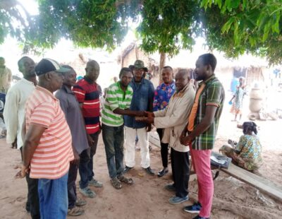 NAACA donates 1000 USD to Yabraso residents after fire ravaged community